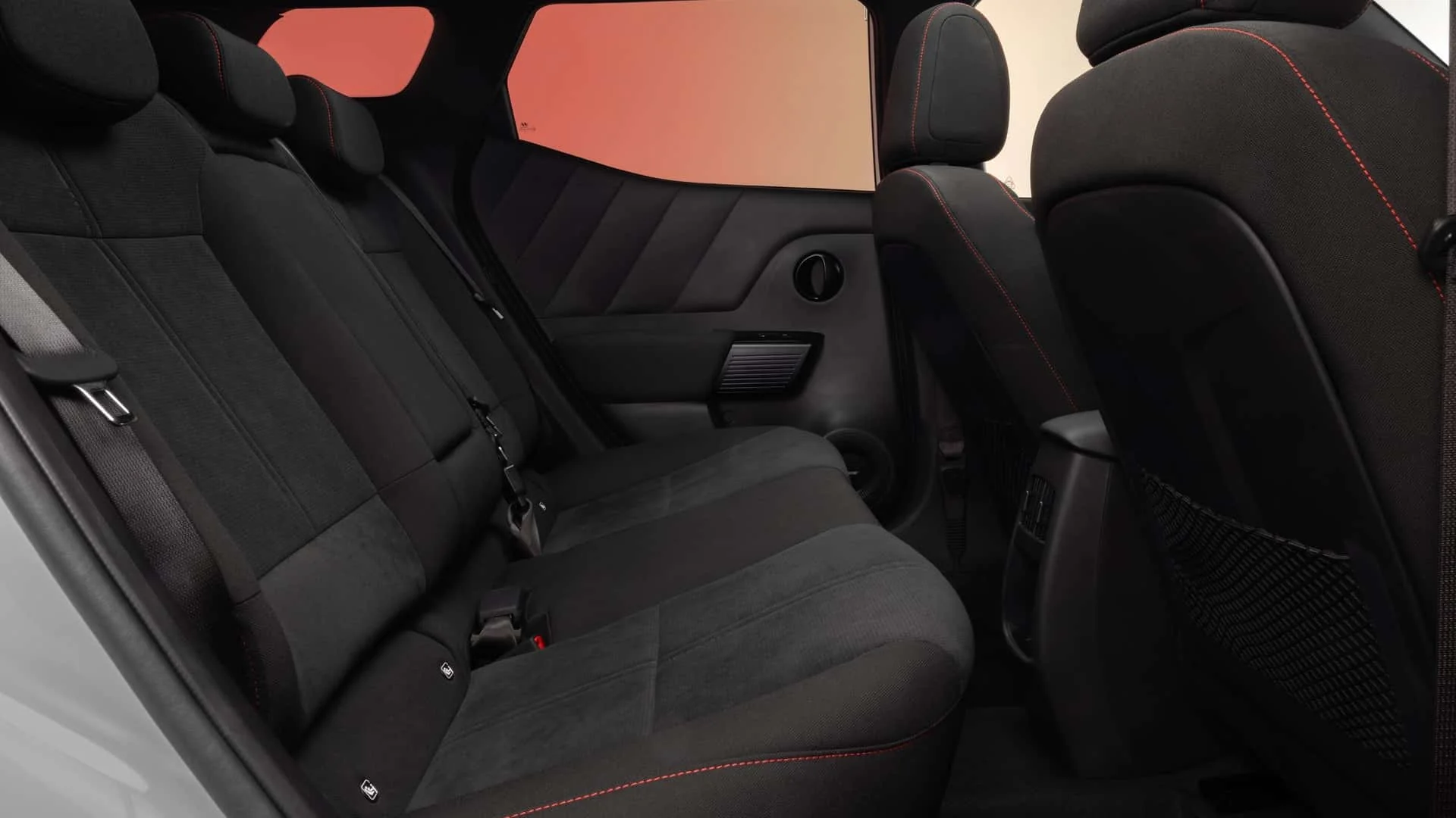 2027 Hyundai Bayon rear-seat interior