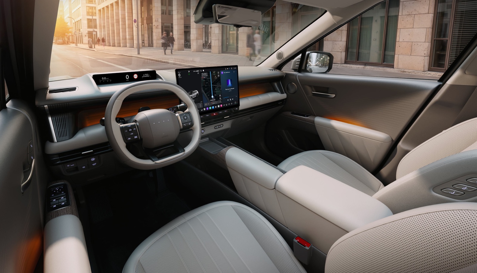 Interior de la nueva generación del Hyundai Tucson