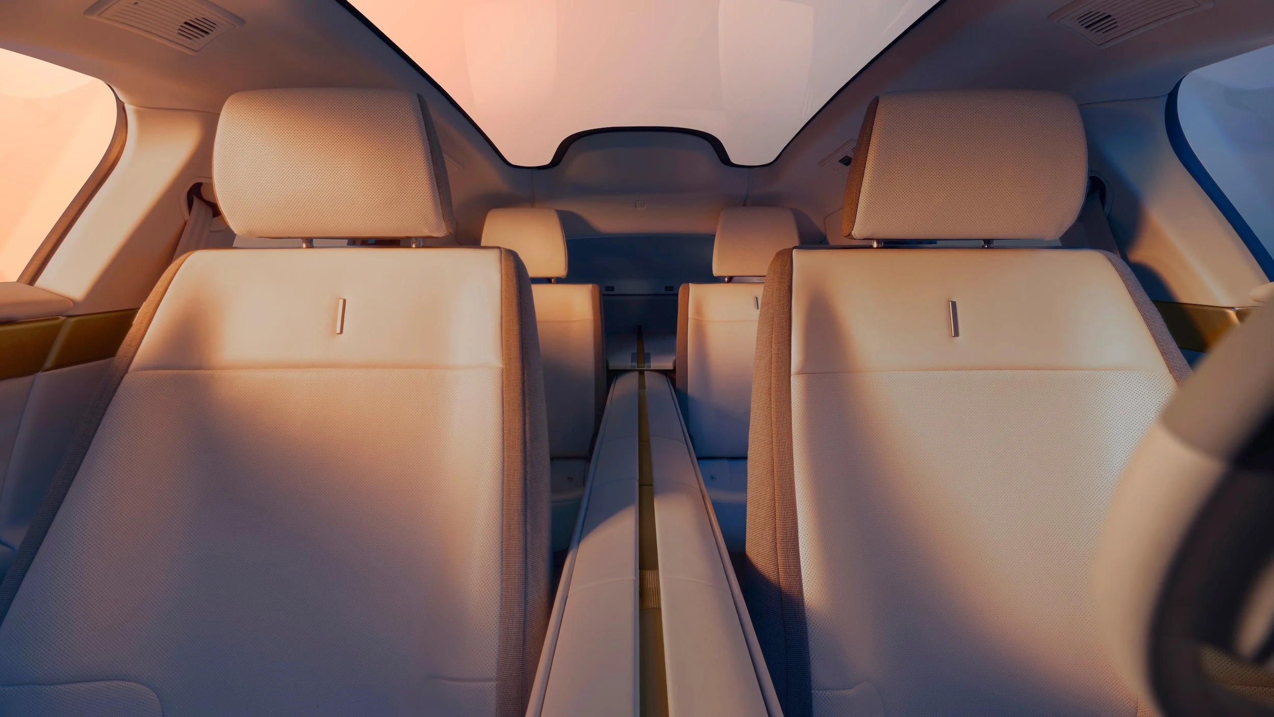 Jaguar Type 01 rear seats