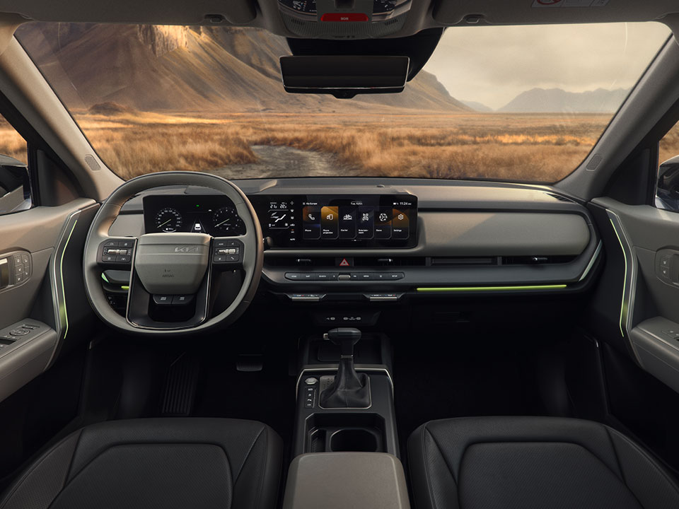 Interior of the Kia Seltos