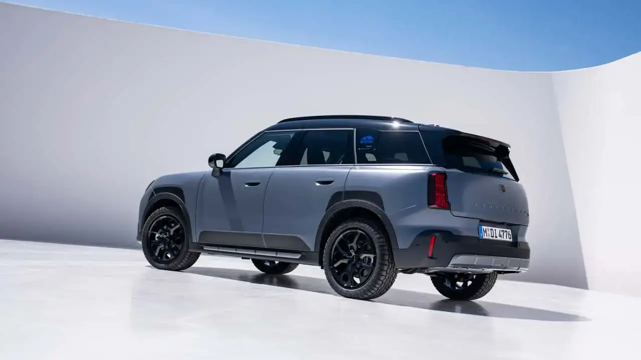 MINI Countryman Untamed Edition on a rougher surface
