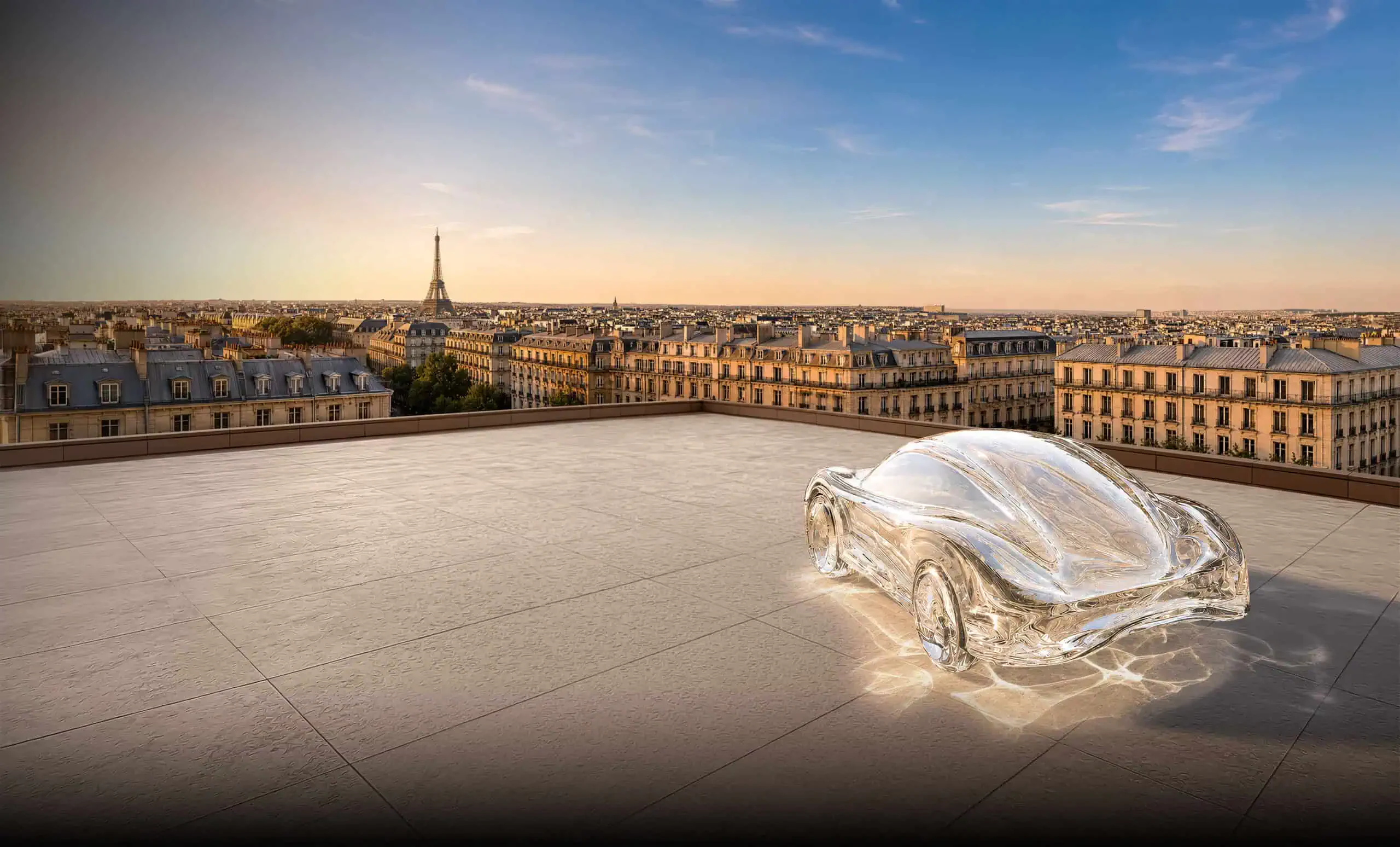 Poster ufficiale del Salone dell’Auto di Parigi 2026