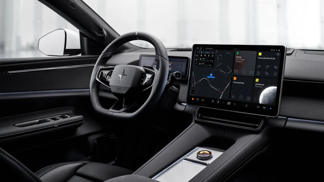 El interior del nuevo Polestar 4 SUV 2026
