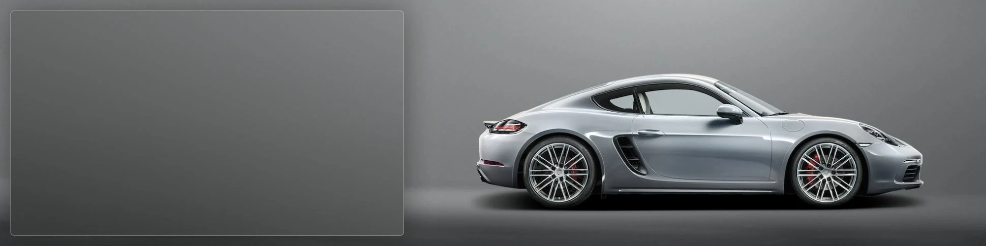 Imaginea oficială de antet a gamei Porsche 718