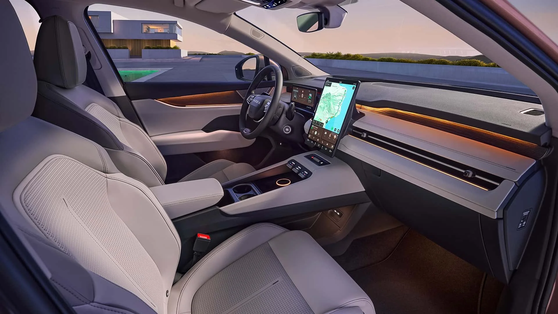 Skoda Peaq 2026: vedere frontală