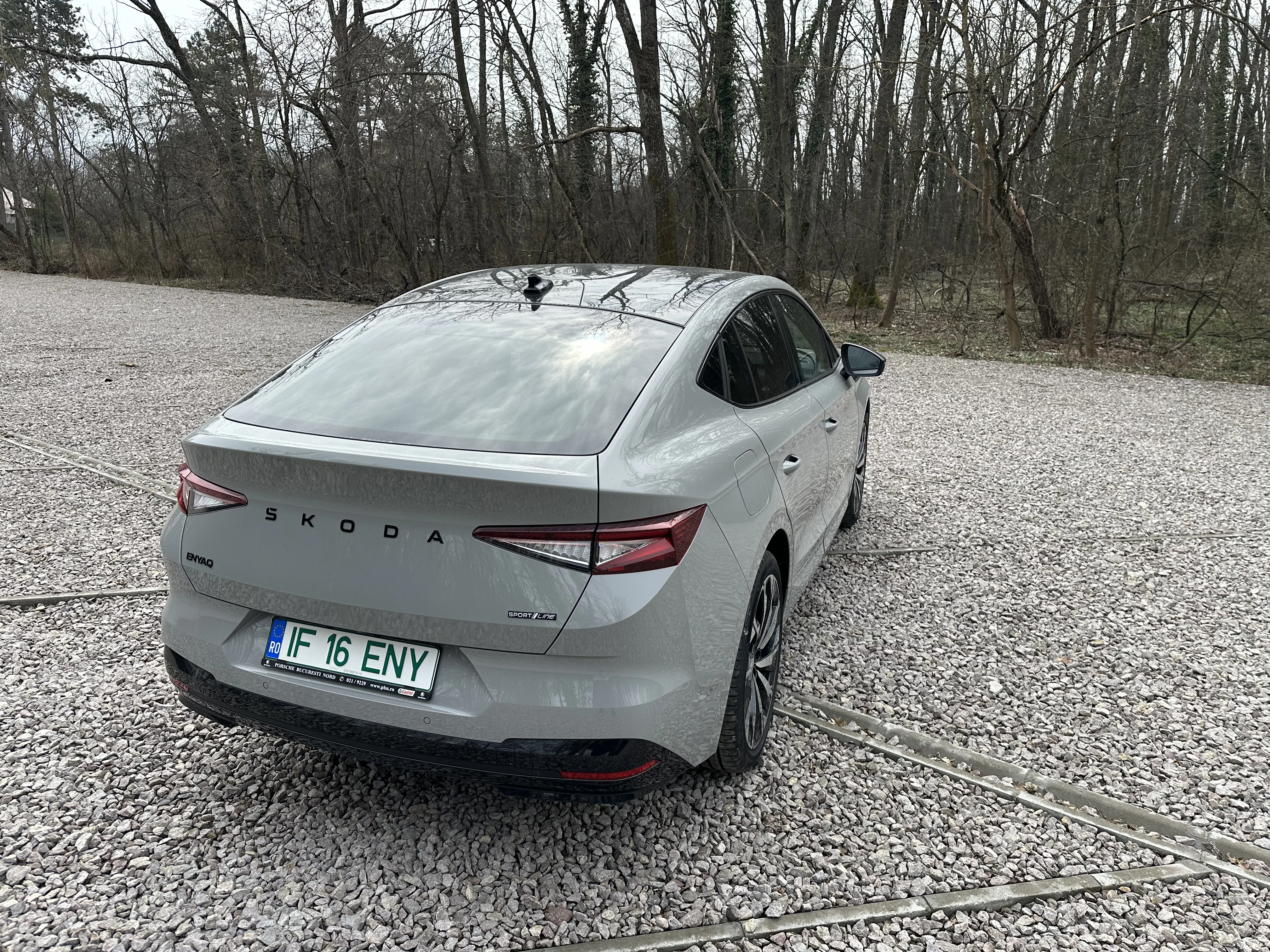 Détail arrière Enyaq Coupé