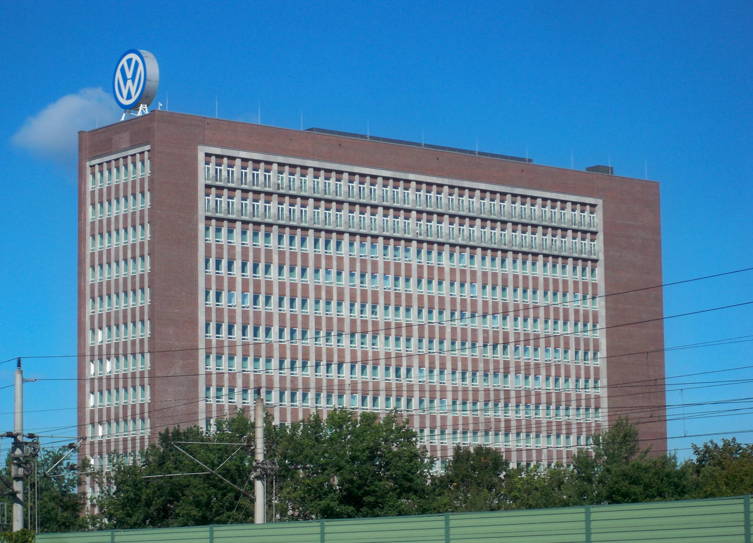 Sediul Volkswagen din Wolfsburg, Germania
