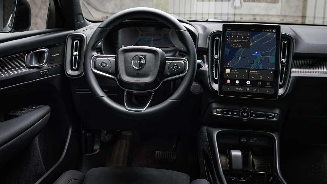 Interior actualizado de la familia Volvo XC40 y EX40